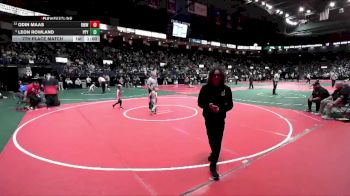 45 lbs 7th Place Match - Leon Rowland, PPY2 vs Odin Maas, RMW2