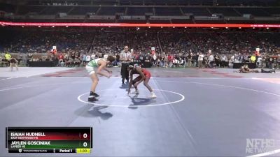 D1-113 lbs Champ. Round 1 - Jaylen Gosciniak, Lapeer HS vs Isaiah Hudnell, East Kentwood HS