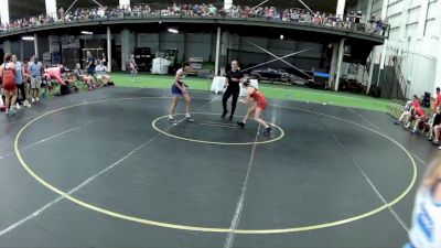 95 lbs Lilly Breeden, Missouri Blue vs Keyra Seville, Pennsylvania Red