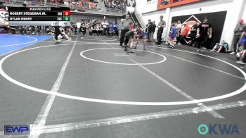 80 lbs Consolation - Robert Stegeman Jr., Raw Wrestling Club vs Rylan Henry, Brushy Wrestling Club