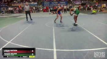 D 3 170 lbs Quarterfinal - Logan Watson, St. Mary`s vs Mason Wilson, Archbishop Shaw