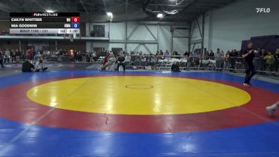 131 lbs Cons. Round 4 - Mia Goodwin, Iowa vs Cailyn Whittier, Wartburg