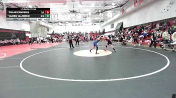 132 lbs Championship Bracket - Dylan Campbell, Eaglecrest vs Jaiden Valentine, Northfield