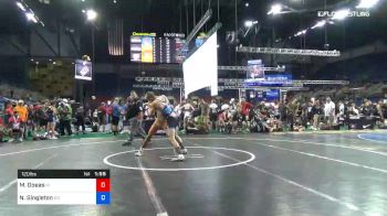 120 lbs Cons 32 #1 - Makoa Goeas, Hawaii vs Nash Singleton, Oregon