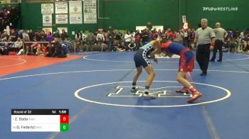 106 lbs Prelims - Zack Soda, Burlington vs Dom Federici, Wyoming Seminary