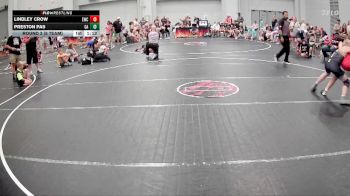 125 lbs Round 3 (6 Team) - Lindley Crow, Empyre Wrestling Club vs Preston Pas, The Factory