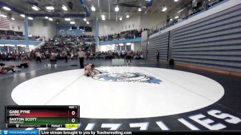 106 lbs Semifinal - Gabe Pyne, Century vs Saxton Scott, Bonneville