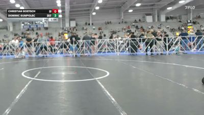 182 lbs Rr Rnd 1 - Christian Boetsch, Buffalo Valley Black - HSB vs Dominic Sumpolec, Team Shutt Rioux - HSB
