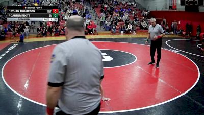 108 lbs Semifinal - Carter Reott, Derry vs Ethan Thompson, Southmoreland