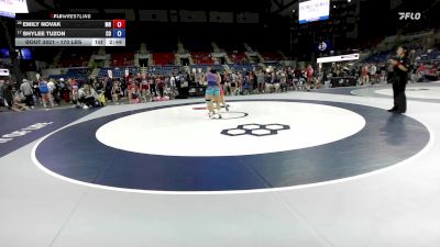 170 lbs Cons. Rd Of 16 - Emily Novak, MN vs Shylee Tuzon, CO