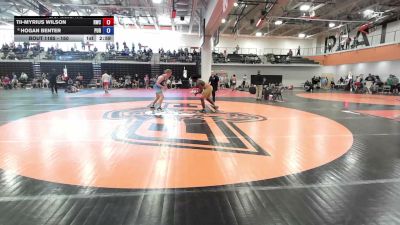 150 lbs Cons. Round 4 - Tii-myrius Wilson, Ray-Pec Wrestling Club vs Hogan Benter, Purler