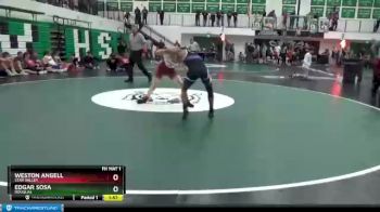 120 lbs Champ. Round 1 - Weston Angell, Star Valley vs Edgar Sosa, Douglas