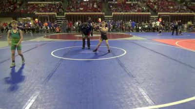 61 lbs Cons. Round 1 - Emmett Mitchell, Team Champs vs Trevin Caldwell, Heights Wrestling Club