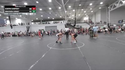 120 lbs Round 2 (6 Team) - Austin Campsey, Barn Brothers BlueWave vs Grayson Cisney, Palm City Thundercats