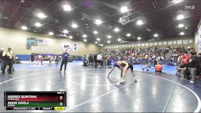 150 lbs Cons. Round 1 - Reese Davila, Edison vs Andres Quintana, Morro Bay