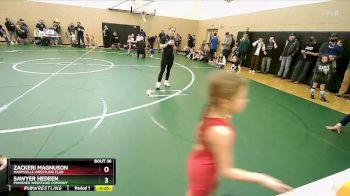 56 lbs Semifinal - Zackeri Magnuson, Marysville Wrestling Club vs Sawyer Hedeen, Punisher Wrestling Company