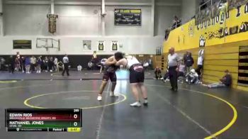 285 lbs 7th Place Match - Nathaniel Jones, Stow, OH vs Edwin Rios, Brecksville-Broadview Heights, OH