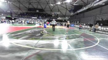 Girls 3A 110 lbs Champ. Round 1 - Mariana Andrews, Thomas Jefferson (Girls) vs Alovia Ellis-Summers, Oak Harbor (Girls)