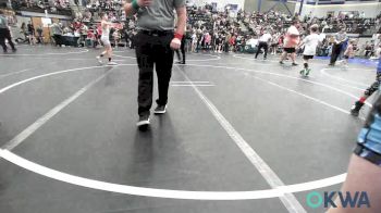 76 lbs Quarterfinal - Waylon Coney, Choctaw Ironman Youth Wrestling vs Kyzer Falcon, Division Bell Wrestling