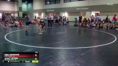 170 lbs Round 4 (6 Team) - Tahj Vanhoose, Bonita Boys vs Wyatt Peters, Richmond High