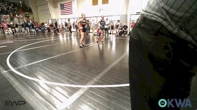 126 lbs Quarterfinal - Aubrie Merkey, Sperry Wrestling Club vs Addison Willis, Wagoner Takedown Club