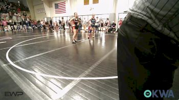 126 lbs Quarterfinal - Aubrie Merkey, Sperry Wrestling Club vs Addison Willis, Wagoner Takedown Club