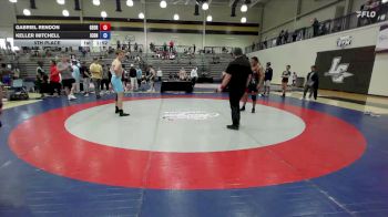 157 lbs 5th Place - Gabriel Rendon, Georgia vs Keller Mitchell, Icon Wrestling