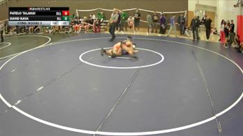 165 lbs Cons. Round 3 - Patelo Talakai, Dallas vs David Nava, Hillsboro