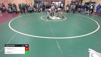 160 lbs Consi Of 32 #2 - Connor Garlick, Northbridge vs William Bozic, Billerica