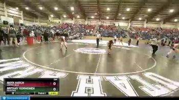 155 lbs Champ. Round 2 - Anya Hatch, Copper Hills vs Britany Korhonen, Herriman