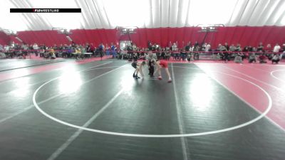 14U Boys - 75 lbs Cons. Round 2 - Austin Thome, Immortal Athletics WC vs Kolton Delebreau, Luxemburg-Casco Wrestling Club