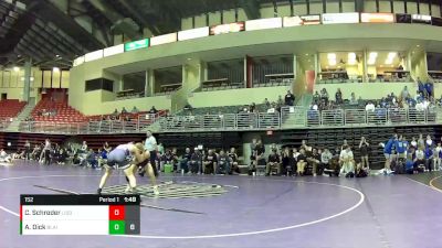 152 lbs Round 6 (8 Team) - Atticus Dick, Blair vs Cole Schroder, Lincoln Southeast