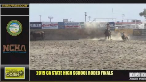 2019 NHSRA California State Finals | June 14 | Cutting Progressive Round | RidePass PRO