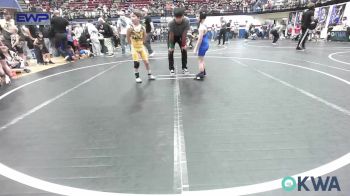 66 lbs Quarterfinal - Greyson Taylor, Piedmont vs Bryer Votaw, Madill Takedown