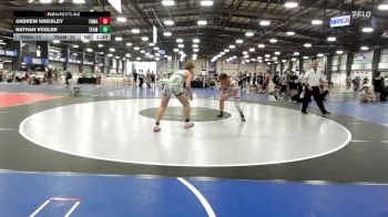 182 lbs Rr Rnd 3 - Andrew Kneisley, TNWA Gold vs Nathan Vogler, Team RJN Green