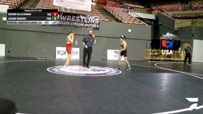 Cadet Boys Lower - 126 lbs Champ. Round 2 - Draco Martinez, Rough House Wrestling vs Lucas Carbajal, Temecula Valley High School Wrestling