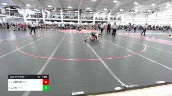 138 lbs Quarterfinal - Ian Darling, Essex Tech/Masco Co-Op vs Cam Ice, Minnechaug
