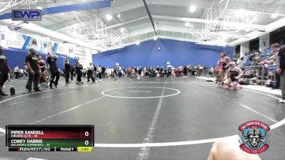 145 lbs Placement (4 Team) - Piper Sandell, Firebird Elite vs Corey Harris, Oklahoma Supergirls