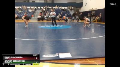 197 lbs Finals (2 Team) - Sawyer Dereszynski, Messiah vs David Quintanilla, Union