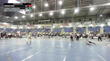 90 lbs Quarterfinal - Brooks Bird, No Team vs Everett Dumbleton, Bear Cave WC