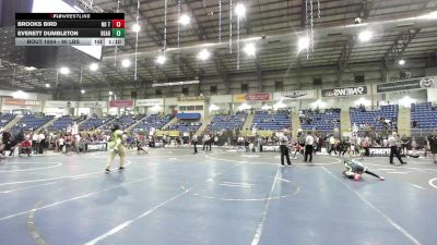 90 lbs Quarterfinal - Brooks Bird, No Team vs Everett Dumbleton, Bear Cave WC