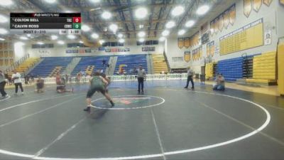 215 lbs 1st Place Match - Colton Bell, Lake Highland Prep vs Calvin Ross, Wewahitchka