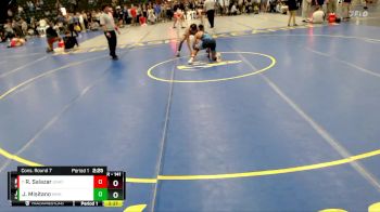 141 lbs Cons. Round 7 - Ramon Salazar, Unattached vs Joseph Misitano, New Mexico Highlands