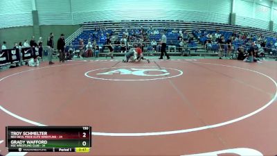 150 lbs Round 1 (6 Team) - Grady Wafford, HSE Wrestling Club vs Troy Schmelter, Red Devil Pride Elite Wrestling