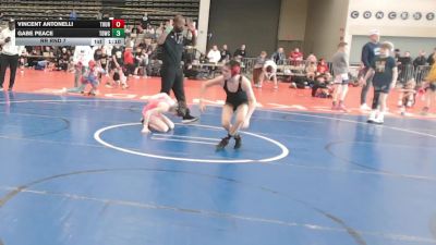 85 lbs Rr Rnd 7 - Vincent Antonelli, Thunderstruck - ESE vs Gabe Peace, TDWC Minions - ESE