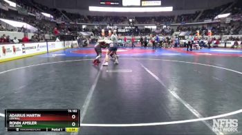 7A 182 lbs Champ. Round 1 - Ronin Amsler, Bob Jones vs Adarius Martin, Central