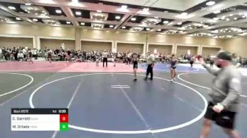 102 lbs 5th Place - Caden Garriott, Slammers vs Matthew Orbeta, Poway Elite