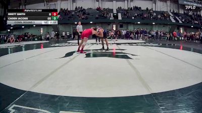 165 lbs Cons. Round 2 - Caden Jacobs, GVSU vs Brett Smith, Northern Illinois