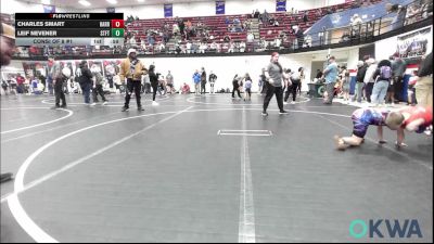 75 lbs Consi Of 8 #1 - Charles Smart, Harrah vs Leif Nevener, Standfast