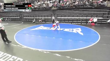 6A 155 lbs Champ. Round 1 - Rianne Zhou, Mountain Ridge vs Kristin Mecham, Lehi